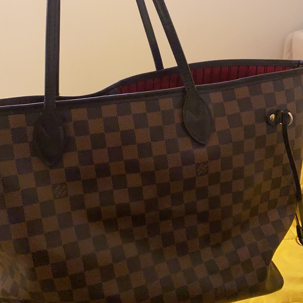 100% Authentic Louis Vuitton Never Full GM Damier - Picture 9 of 16